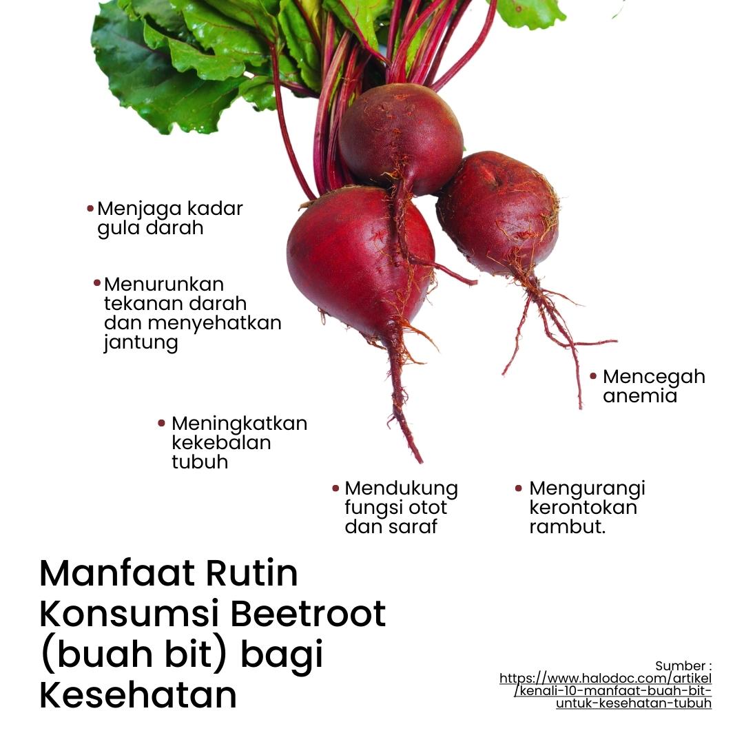Herbilogy Beet Extract Powder 75 gr - Bubuk Ekstrak Buah Bit