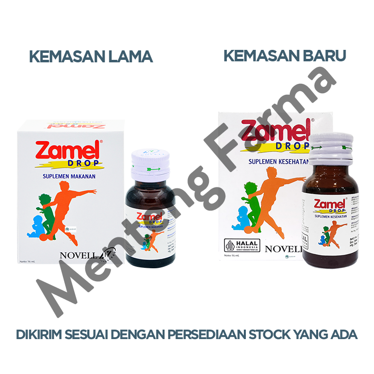 Zamel Drop 16 mL - Multivitamin Pertumbuhan Anak
