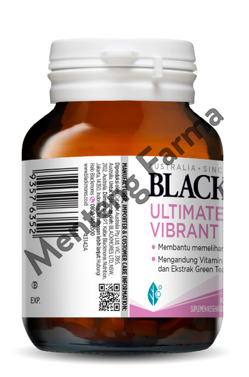 Blackmores Ultimate Vibrant Skin 30 Soft - Suplemen Perawatan Kulit
