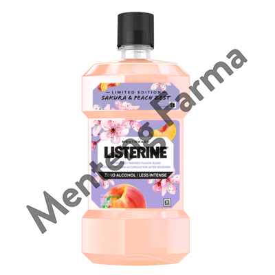 Listerine Sakura & Peach 250 mL - Mulut Ekstra Bersih & Segar