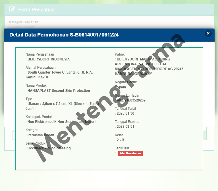Hansaplast Second SKIN Protection XL 3 Lembar - Plester Super Tipis & Fleksibel