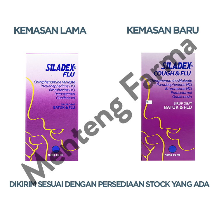 Siladex Flu 60 mL - Obat Pereda Gejala Flu Batuk