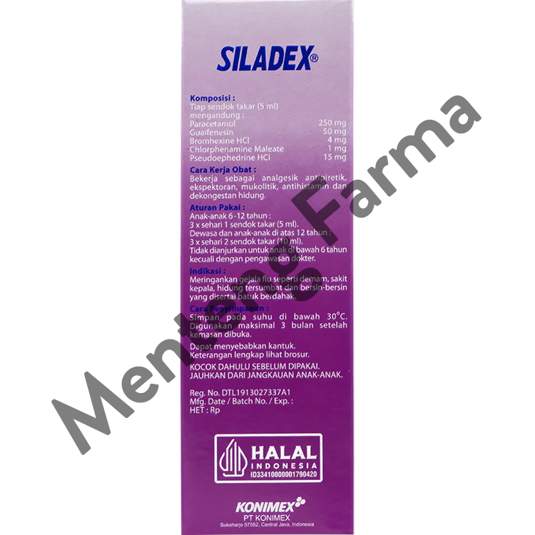 Siladex Flu 60 mL - Obat Pereda Gejala Flu Batuk