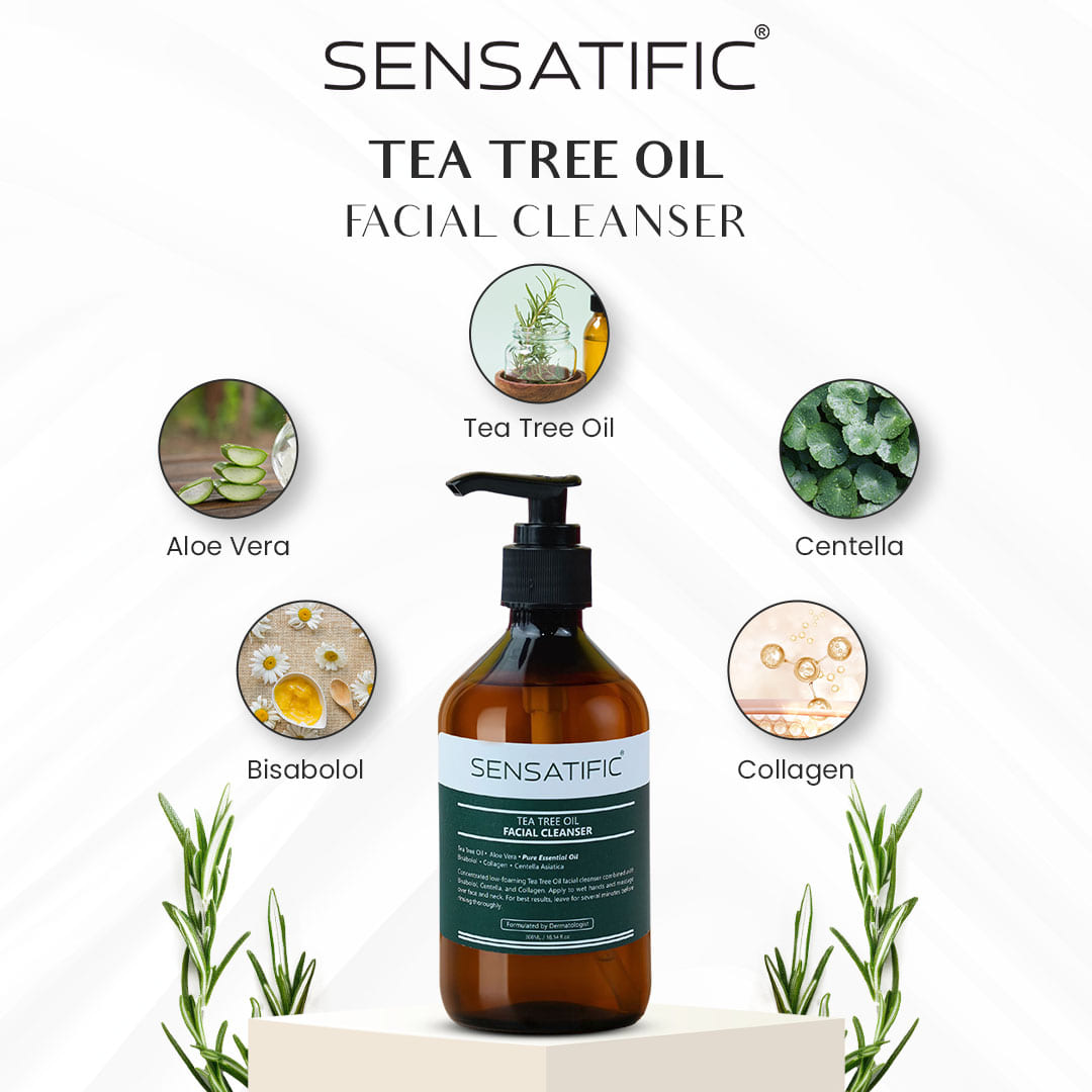 Sensatific Tea Tree Oil Facial Cleanser 300 ml