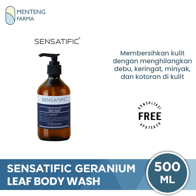 Sensatific Geranium Leaf Body Wash 500ml
