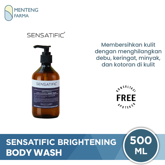 Sensatific Brightening Citrus Lavande Body Wash 500ml