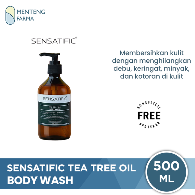 Sensatific Tea Tree Oil Body Wash 500ml