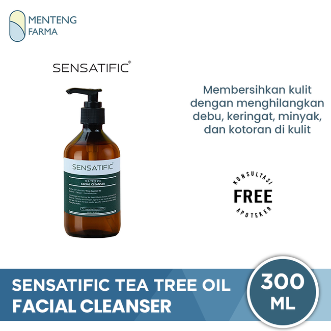 Sensatific Tea Tree Oil Facial Cleanser 300 ml