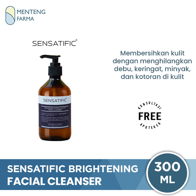 Sensatific Brightening Citrus Lavande Facial Cleanser 300 ml