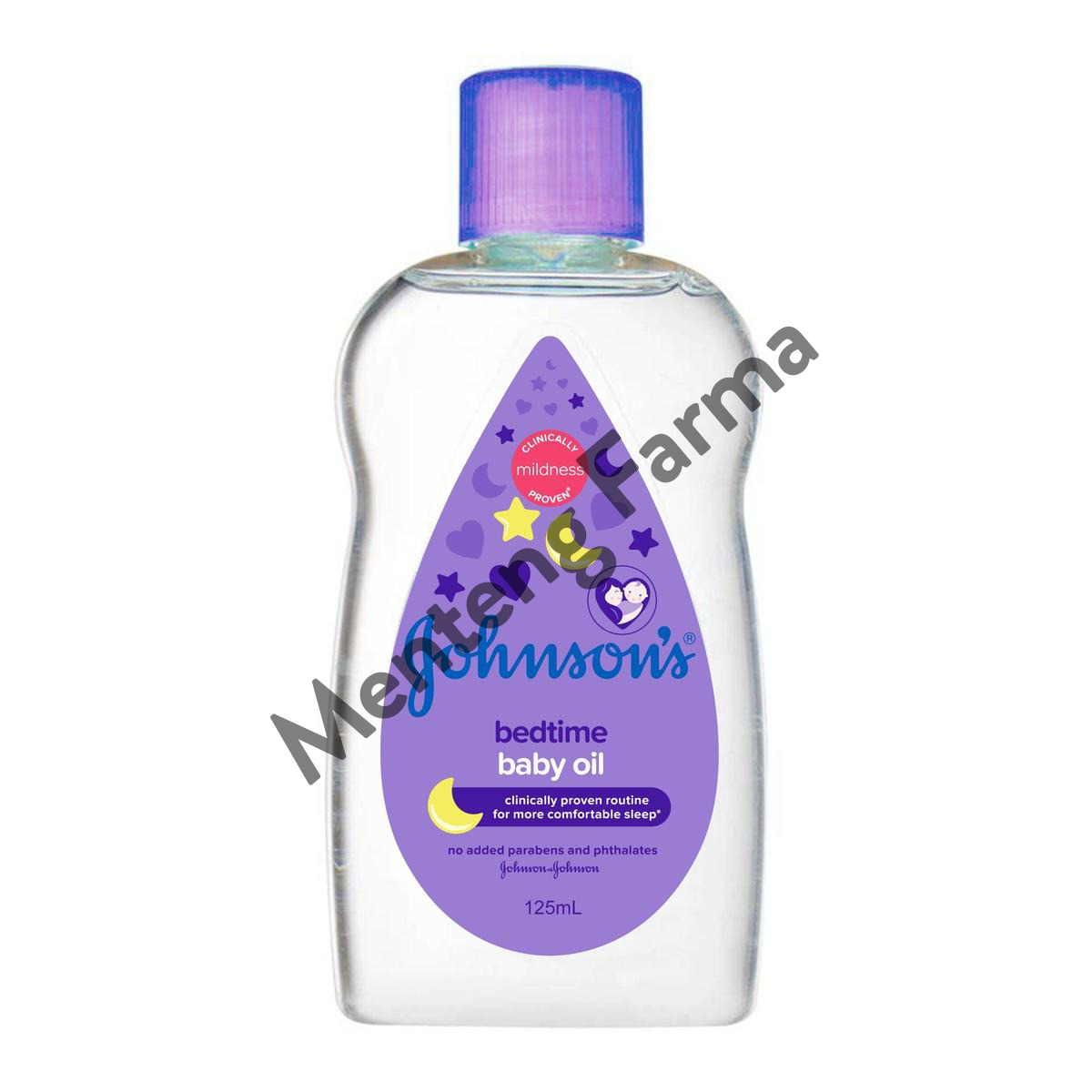 Johnson's Bedtime Baby Oil 125 mL - Membantu Bayi Lebih Rileks & Nyaman