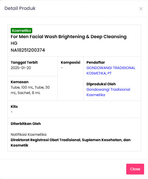 Paket HG For Men Facial Wash Brightening X Acne Patch - Perawatan Wajah Pria