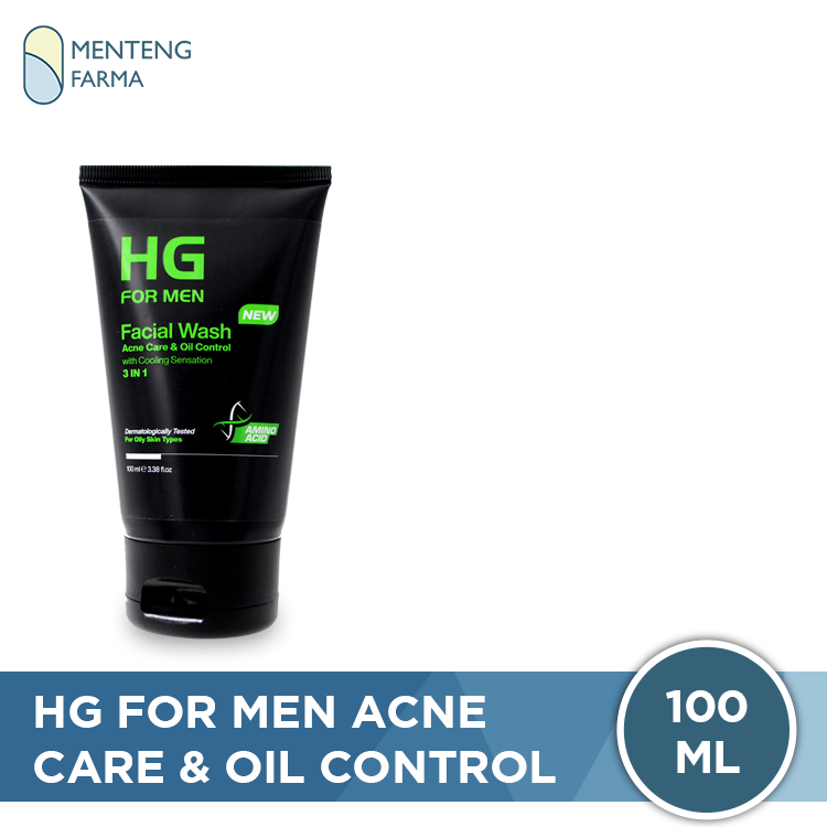 Paket HG For Men Facial Wash Acne Care X Acne Patch - Perawatan Wajah Pria Berjerawat