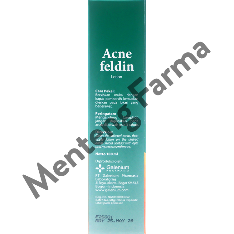 Acne Feldin Lotion - Lotion Perawatan Kulit Berjerawat