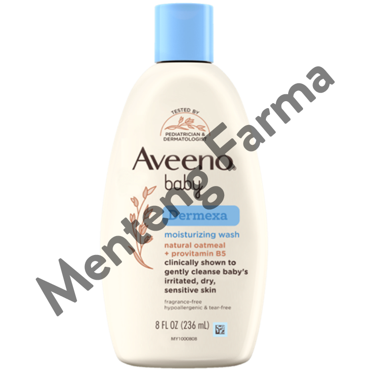 Aveeno Baby Dermexa Moisturizing Wash 236 mL - Sabun Mandi Bayi Kulit Kering Sensitif