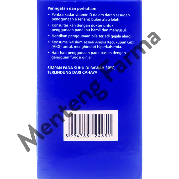 Oxyvit D3 60 Kapsul - Suplemen Vit D3 1000 IU