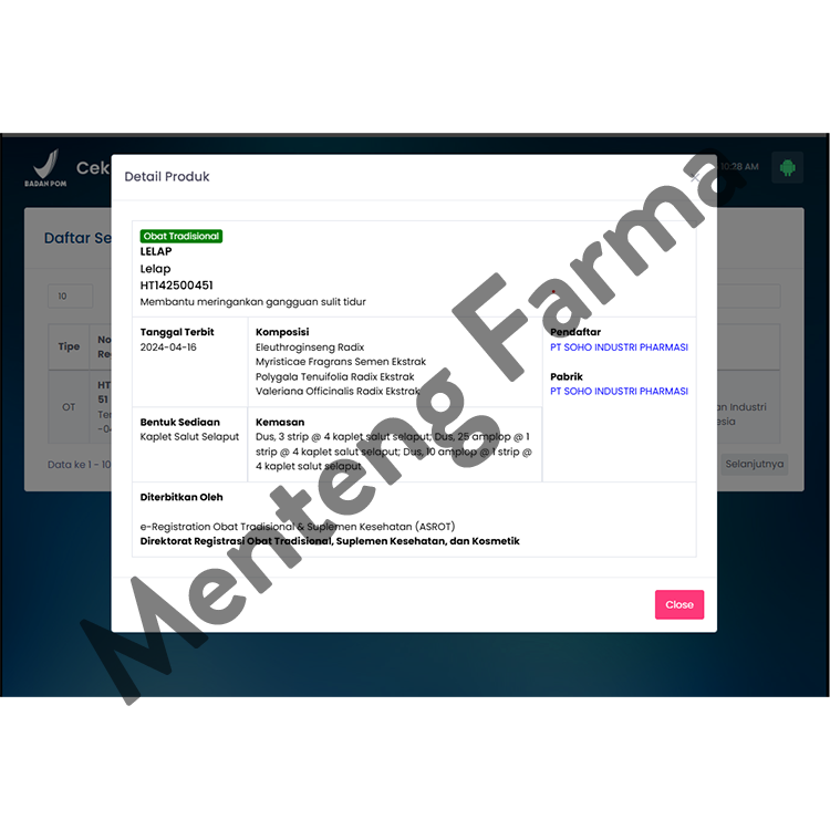 Lelap 4 Kaplet - Meringankan Gangguan Sulit Tidur / Insomnia