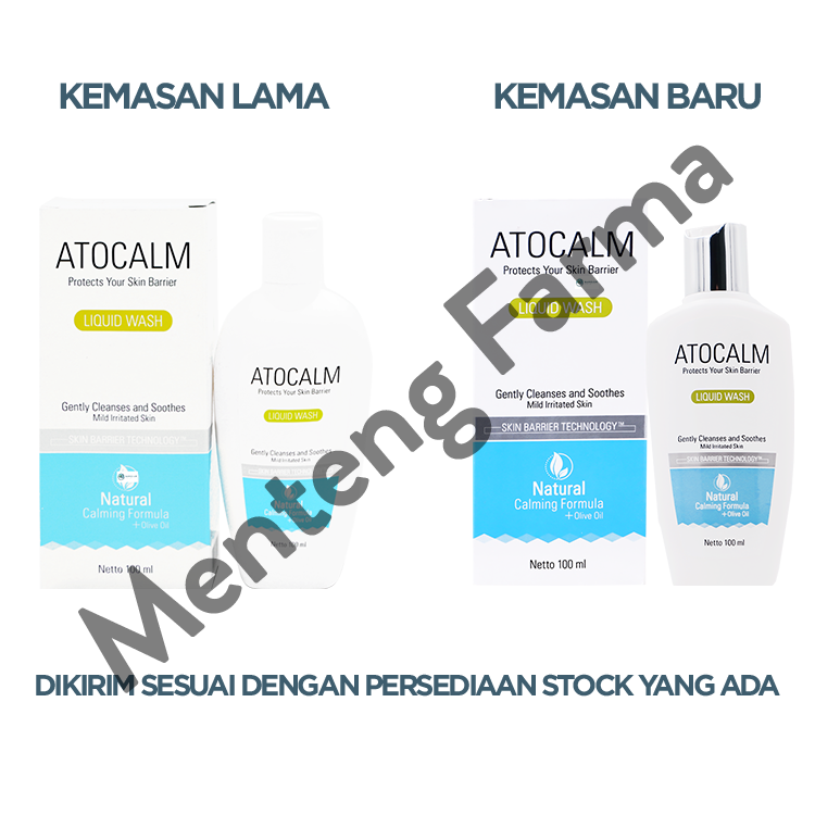 Atocalm Liquid Wash 100 ML - Pembersih Untuk Kulit Kering dan Sensitif