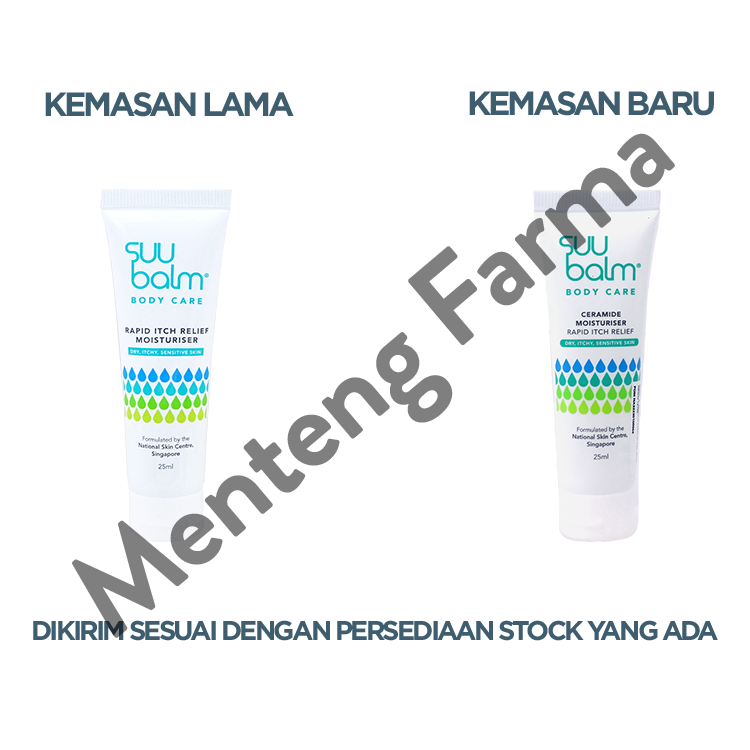Suu Balm Rapid Itch Relief Moisturiser 25 mL - Pelembab Kulit Kering dan Sensitif