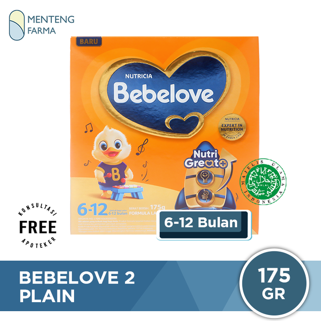 Bebelove 2 (6 - 12 Bulan) Formula Bayi Bubuk 175 Gram