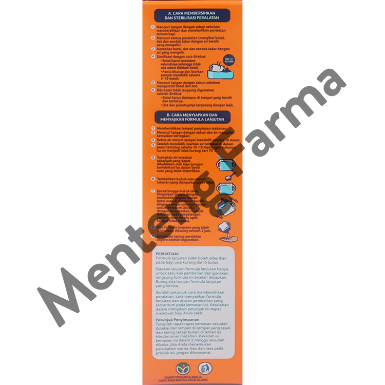 Bebelove 2 (6 - 12 Bulan) Formula Bayi Bubuk 175 Gram