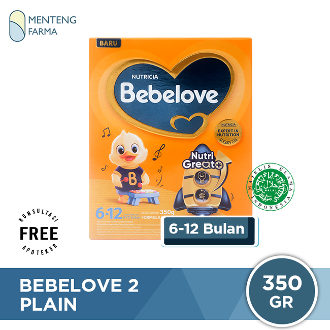 Bebelove 2 (6 - 12 Bulan) Formula Bayi Bubuk 350 Gram