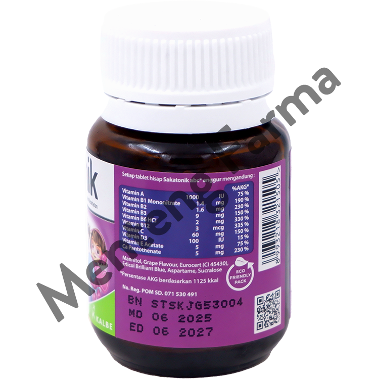 Sakatonik abc Rasa Anggur - Multivitamin Pertumbuhan Anak
