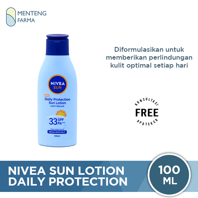 Nivea Daily Protection Sun Lotion SPF33 100ml