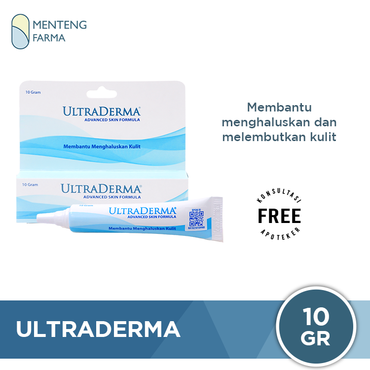 Ultraderma 10 gr - Membantu Menghaluskan Kulit