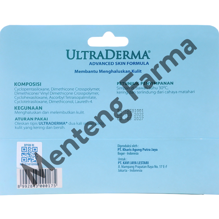 Ultraderma 10 gr - Membantu Menghaluskan Kulit