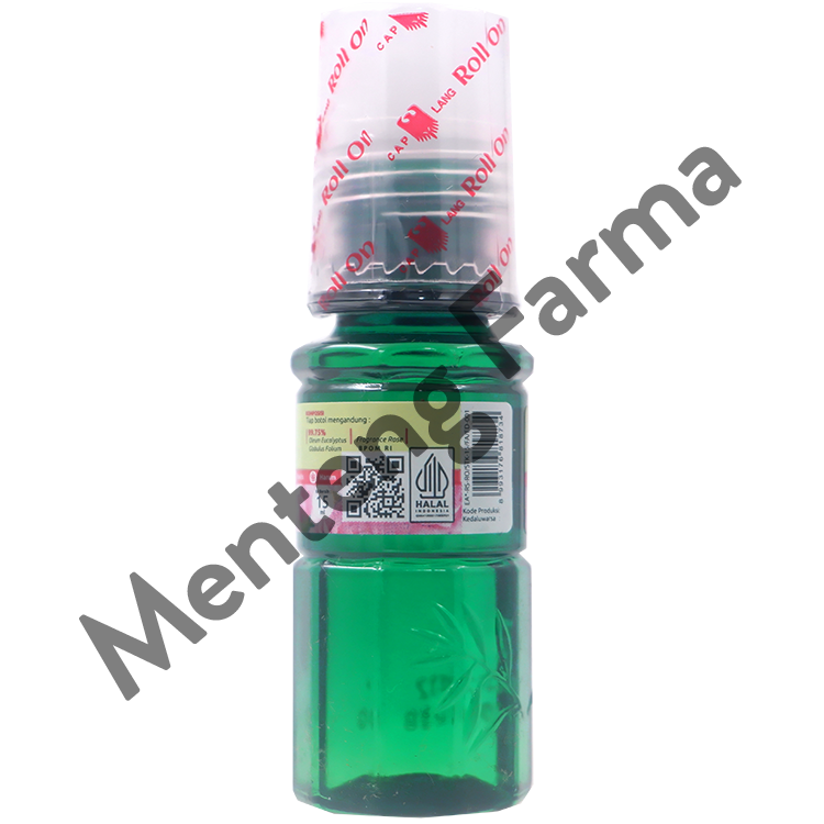 Minyak Eucalyptus Aromatherapy Cap Lang Roll On Rose 15 mL - Pereda Kembung dan Masuk Angin