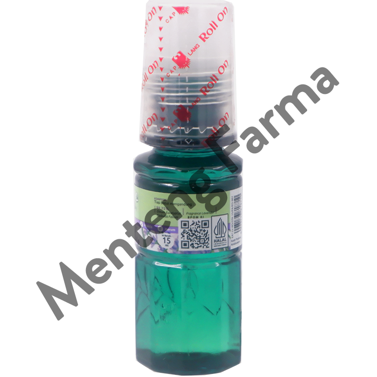 Minyak Eucalyptus Aromatherapy Cap Lang Roll On Lavender 15 mL - Pereda Kembung dan Masuk Angin