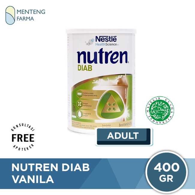 Nutren Diabetes 400 Gram - Susu Khusus Penderita Diabetes