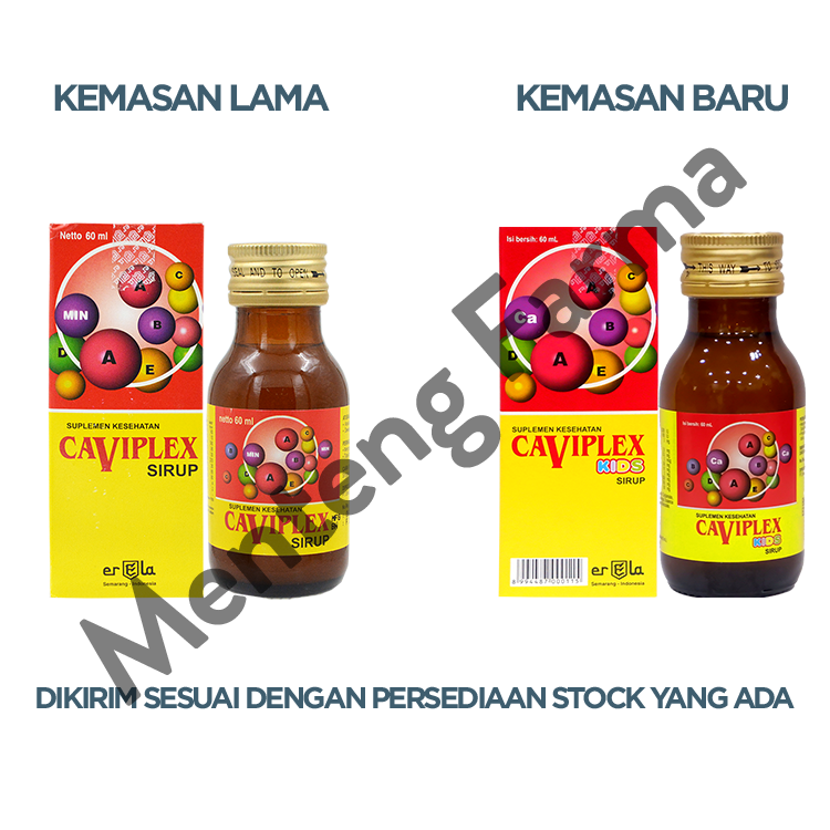 Caviplex Kids Sirup 60 ML - Suplementasi Vitamin Anak
