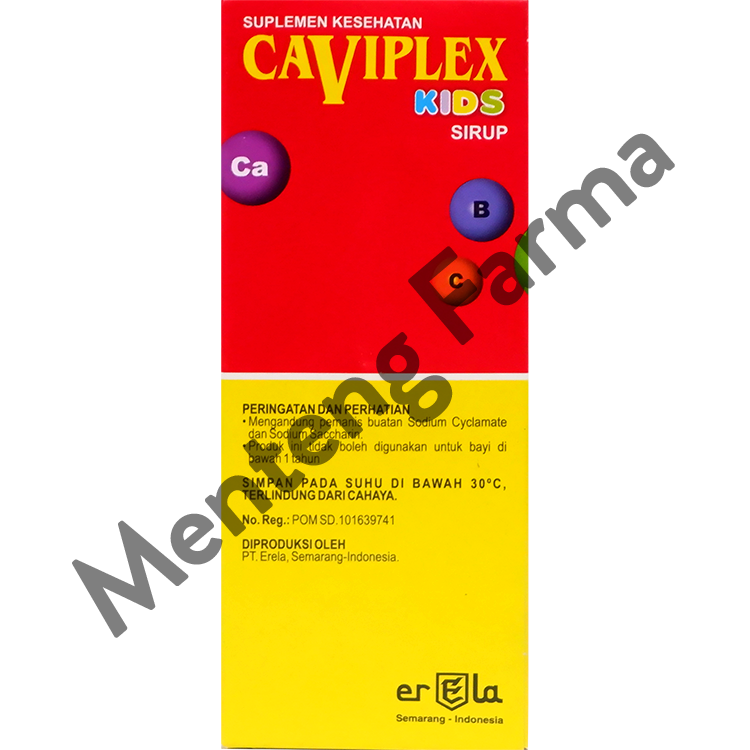 Caviplex Kids Sirup 60 ML - Suplementasi Vitamin Anak