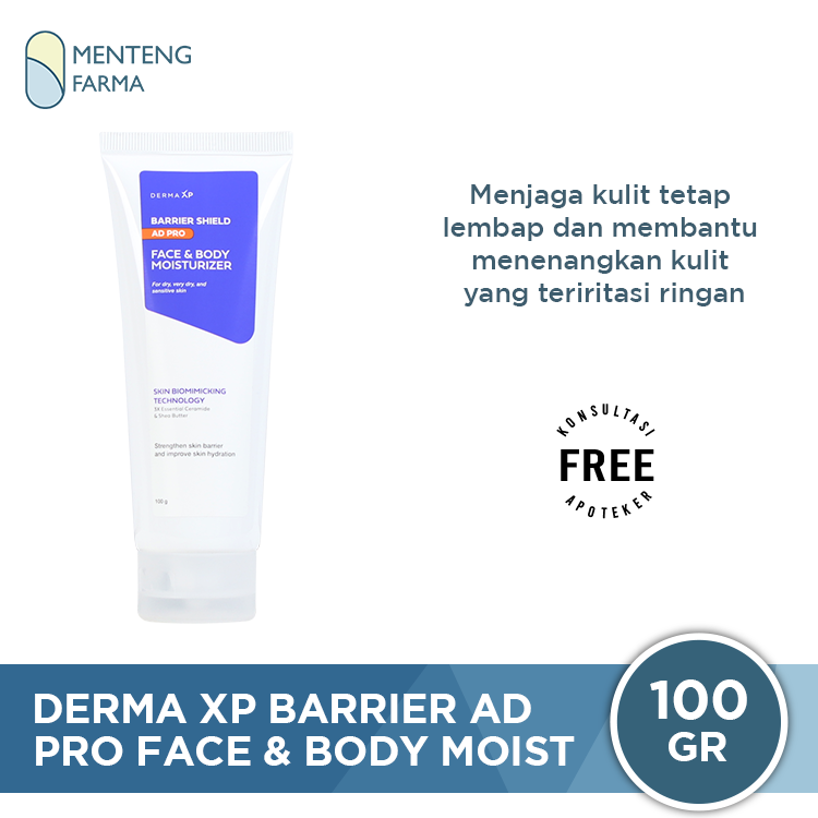 Derma XP Barrier AD Pro Face & Body Moisturizer 100gr