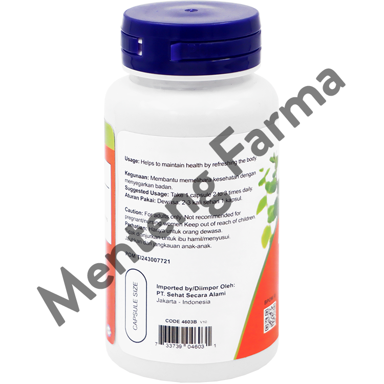 NOW Ashwagandha 450 mg 90 Capsules - Mengatasi Stress dan Cemas