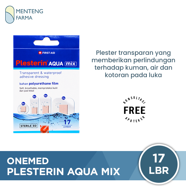 Onemed Plesterin Aqua Mix 17 Lembar