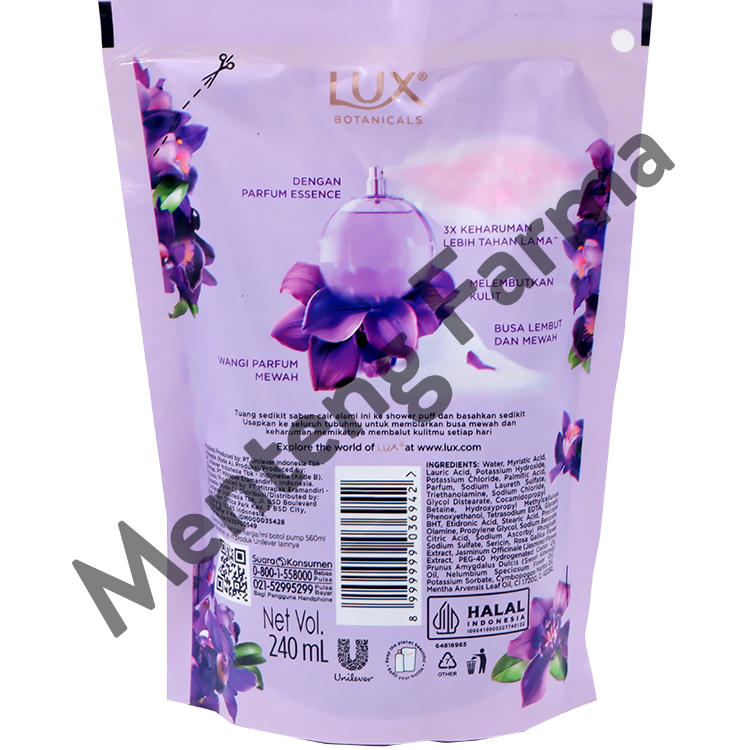 Lux Botanicals Sabun Mandi Cair Magical Orchid 240 ML