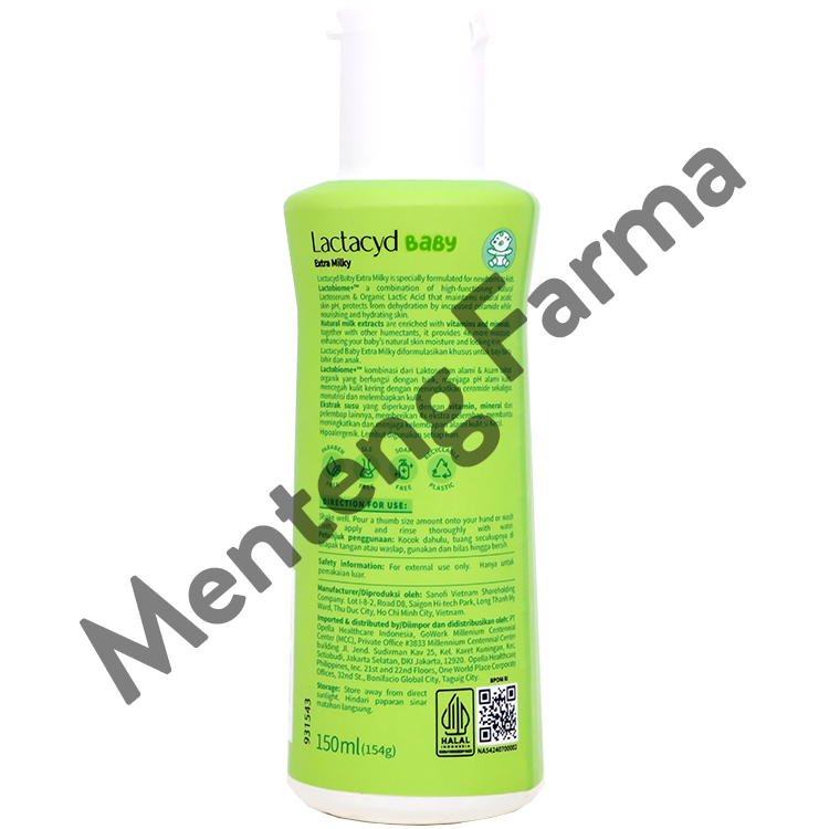 Lactacyd Baby Extra Milky 150 mL