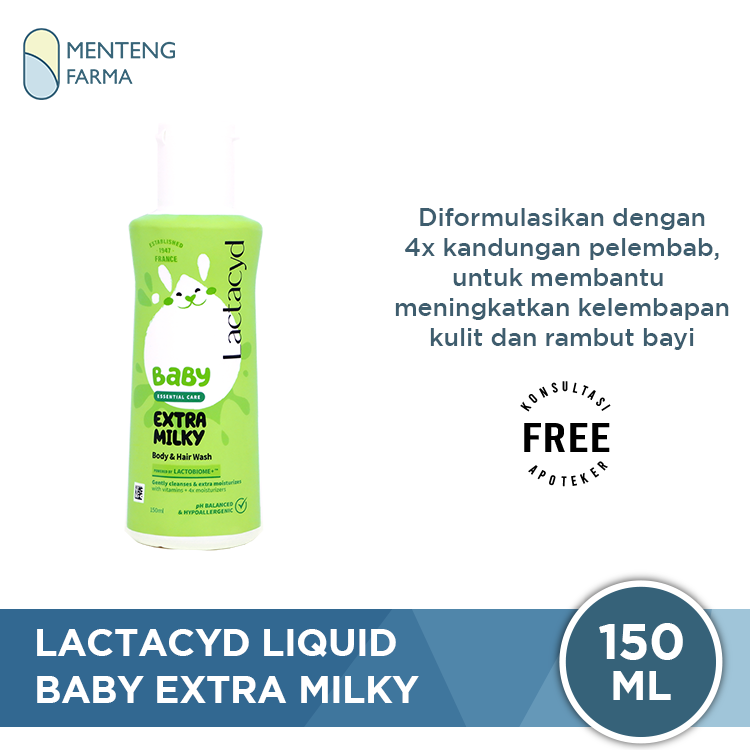 Lactacyd Baby Extra Milky 150 mL
