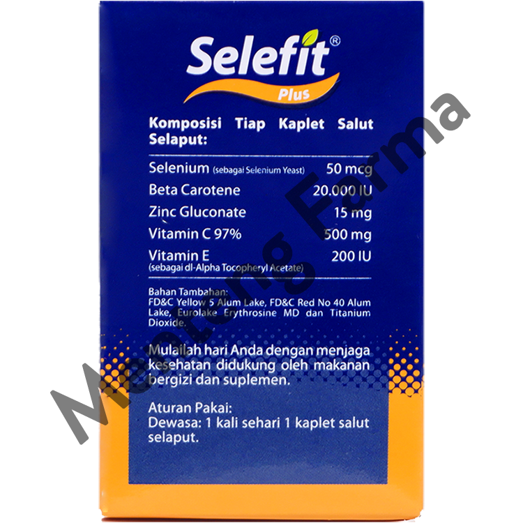 Selefit Plus 15 Kaplet - Suplemen Kesehatan Tubuh