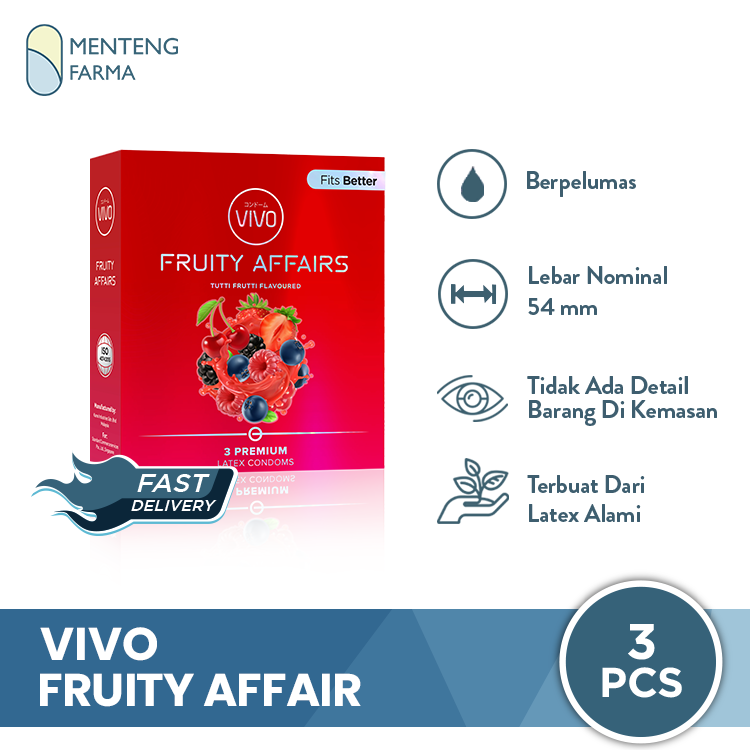 Kondom Vivo Fruity Affair