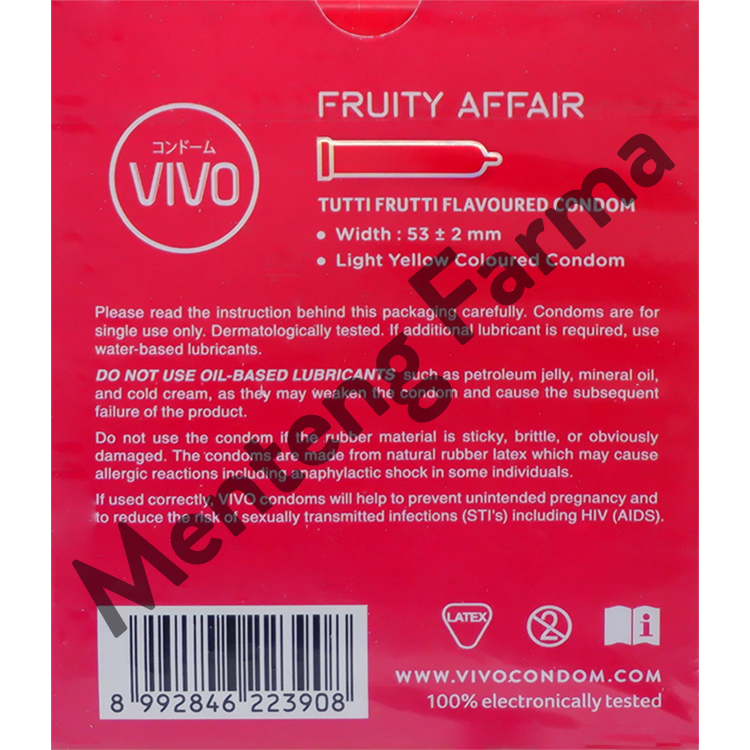 Kondom Vivo Fruity Affair