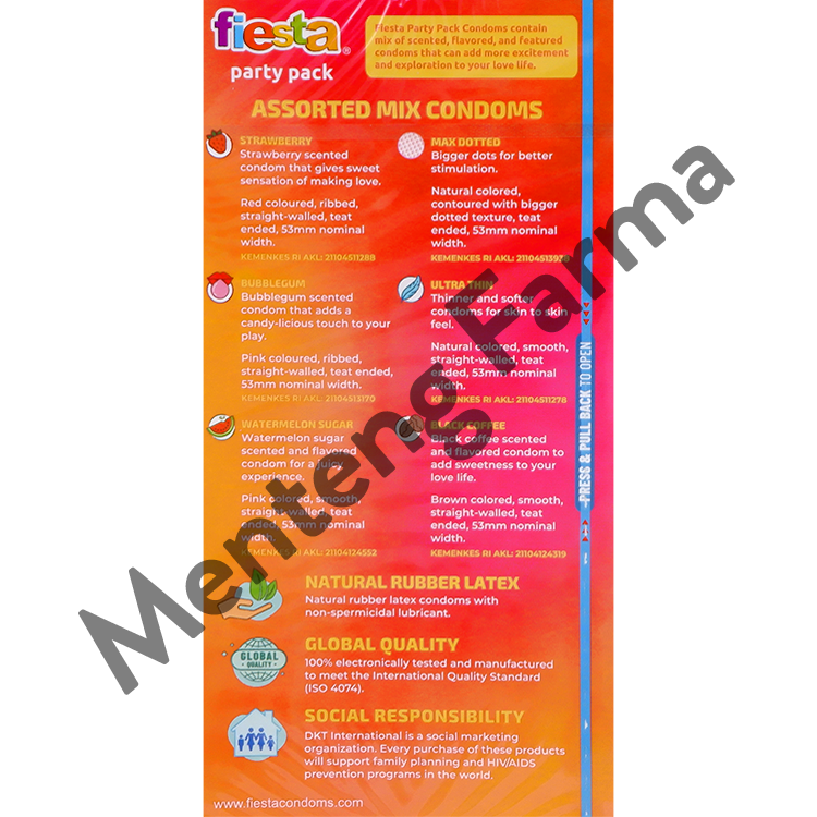 Kondom Fiesta Party Pack