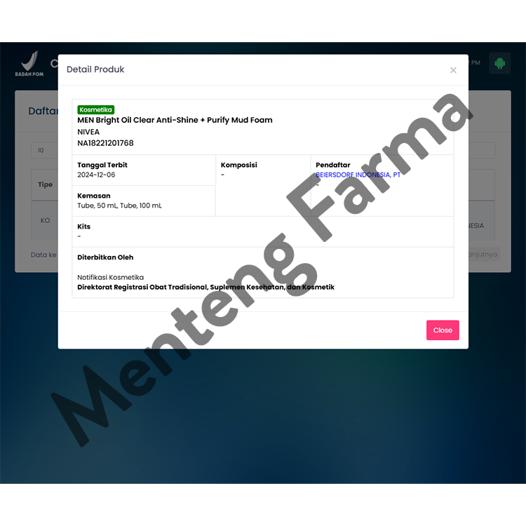 Nivea Men Bright Oil Clear Anti Shine + Purify Mud Facial Foam 100ml - Mencerahkan dan Mengatasi Minyak Berlebih