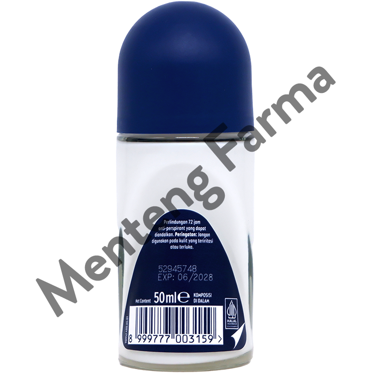 Nivea Men Derma Control Defend Anti-Perspirant Roll On 50ML - Merawat dan Memperkuat Skin Barrier Kulit Ketiak