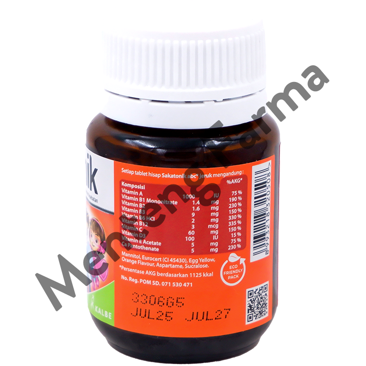 Sakatonik abc Rasa Jeruk - Multivitamin Pertumbuhan Anak