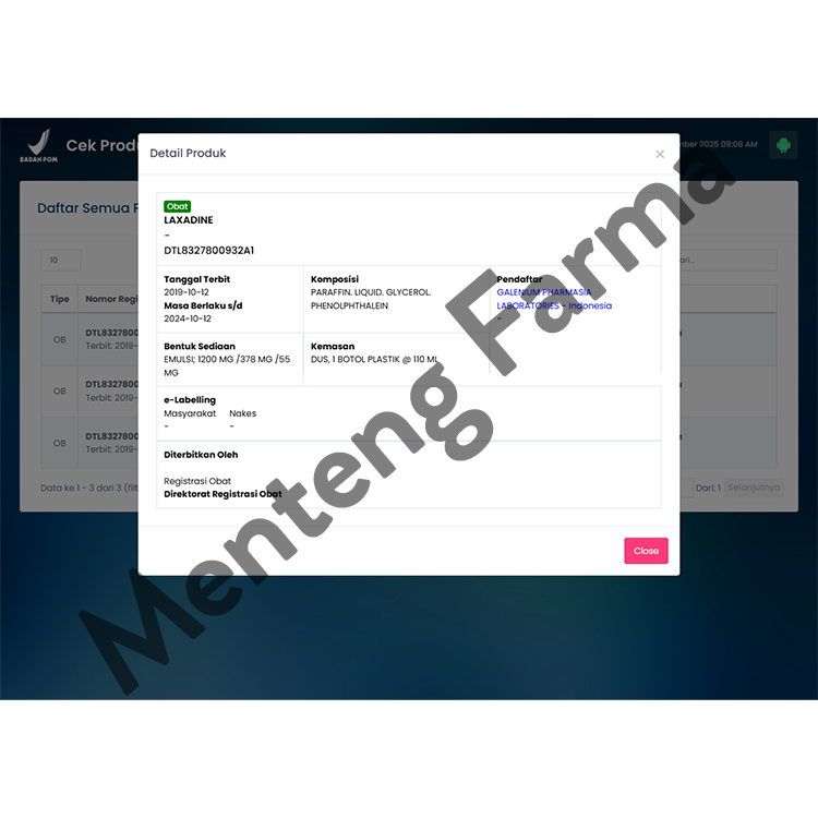 Laxadine Emulsi 110 mL - Obat Pencahar, Sembelit, Konstipasi