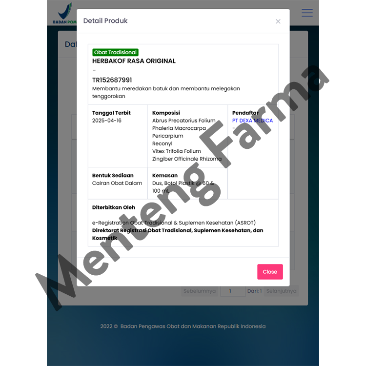 Prome Sirup 60 mL - Obat Batuk Alergi