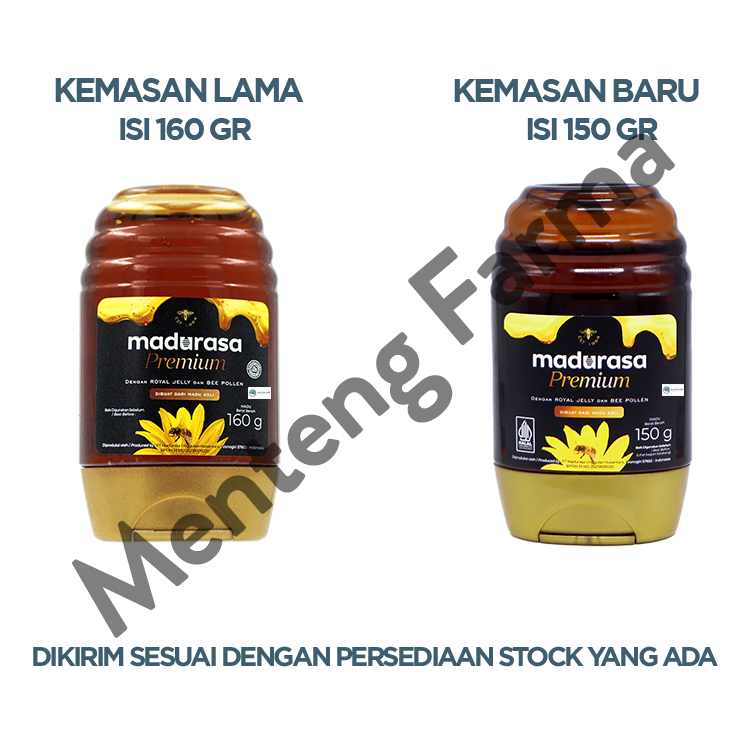 Madurasa Premium 150 Gram - Madu Dengan Royal Jelly dan Bee Pollen